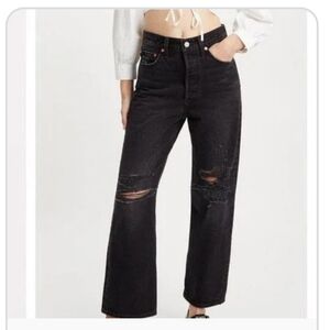 Levi's silver Tab '94 Baggy. size 28X31 women Black Color Jeans